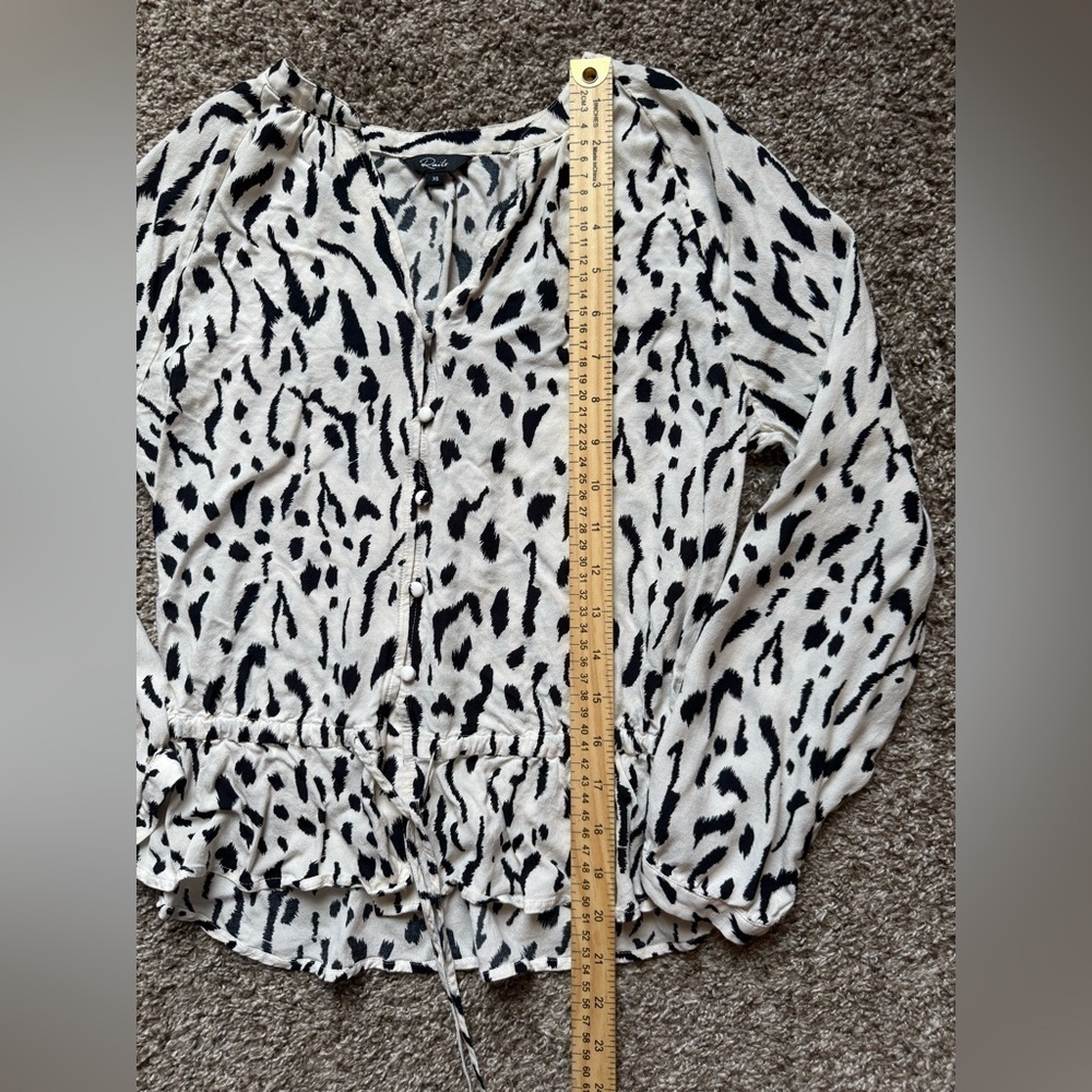 Rails Marti Ivory Cheetah Top Size XS - Picture 11 of 13